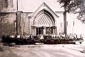 Bendicion de la trainera Kaiku. Iglesia del Carmen.1946 (1)